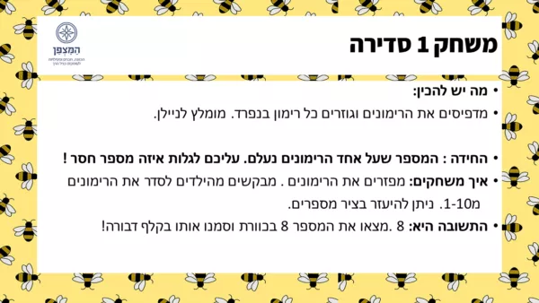 ⁦משחק בריחה לראש השנה⁩ – תמונה ⁦7⁩
