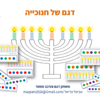דגם של חנוכייה